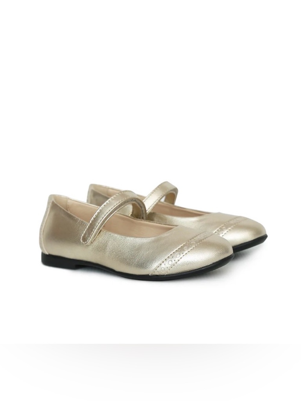 Luxelim sz 29 Rosalie shoes gold leather